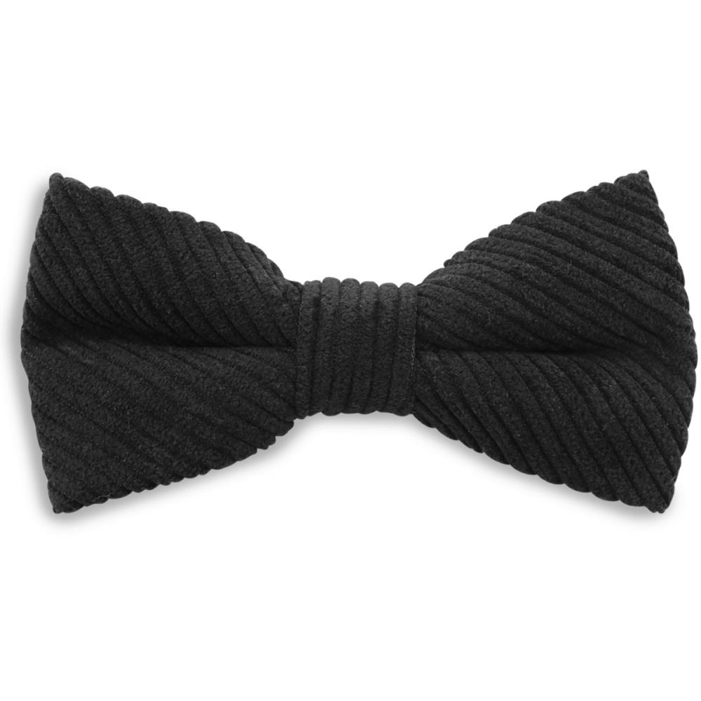 Fliege Ribcord schwarz - 1