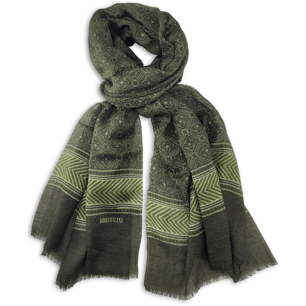 Herrenschal Cadence Green - 2