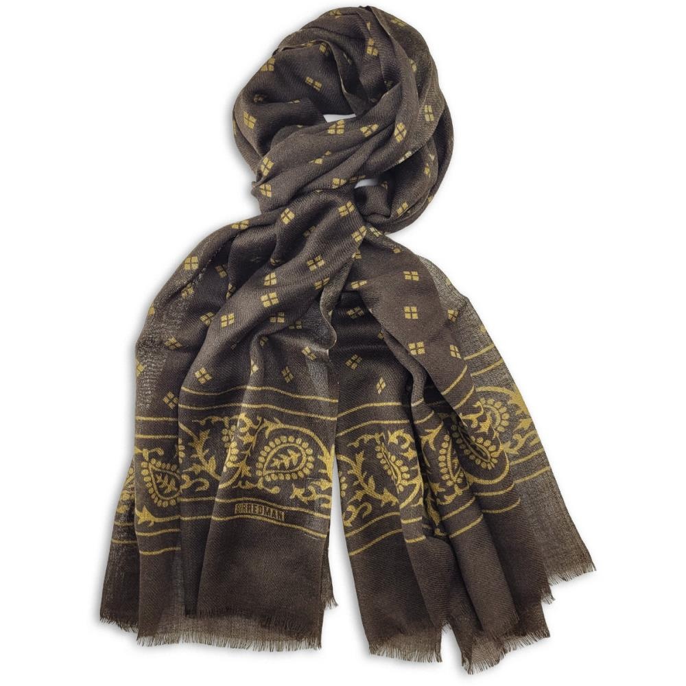 Herrenschal Kensington Brown - 1