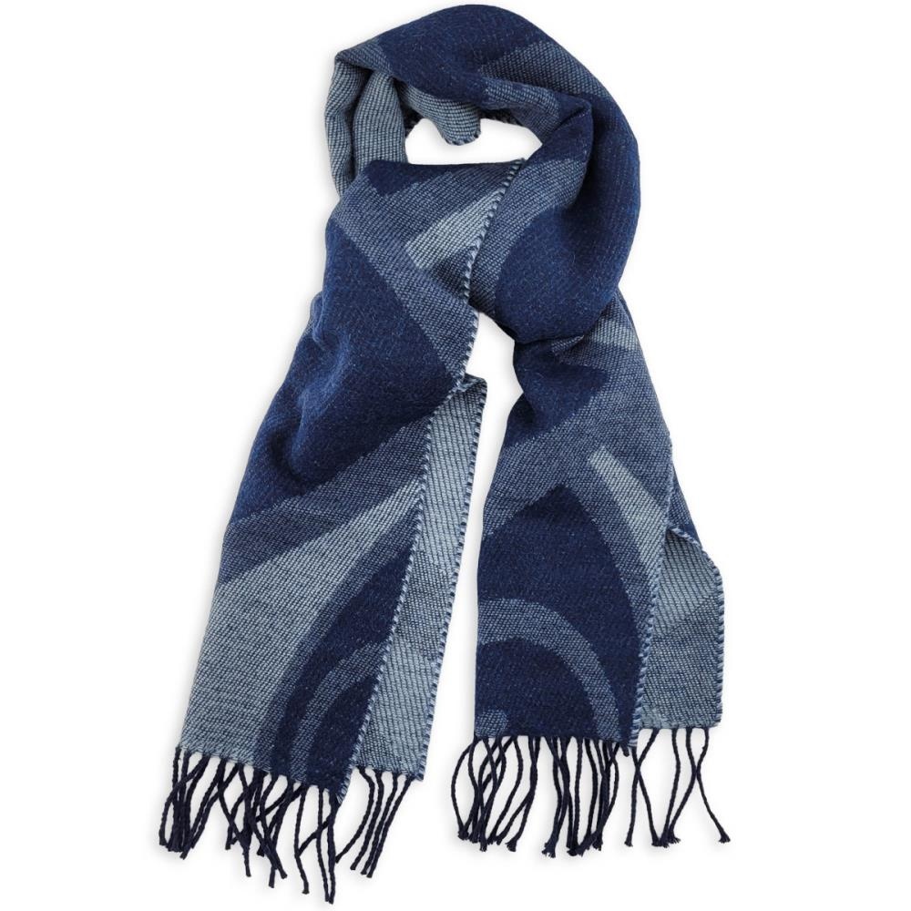 Herrenschal Shadow Blue - 1