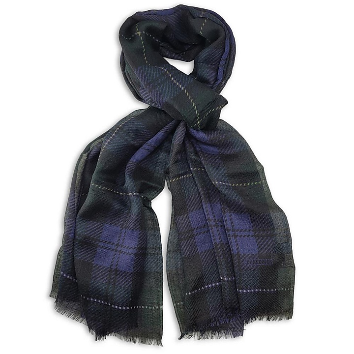 Herrenschal Windsor Blue-Green