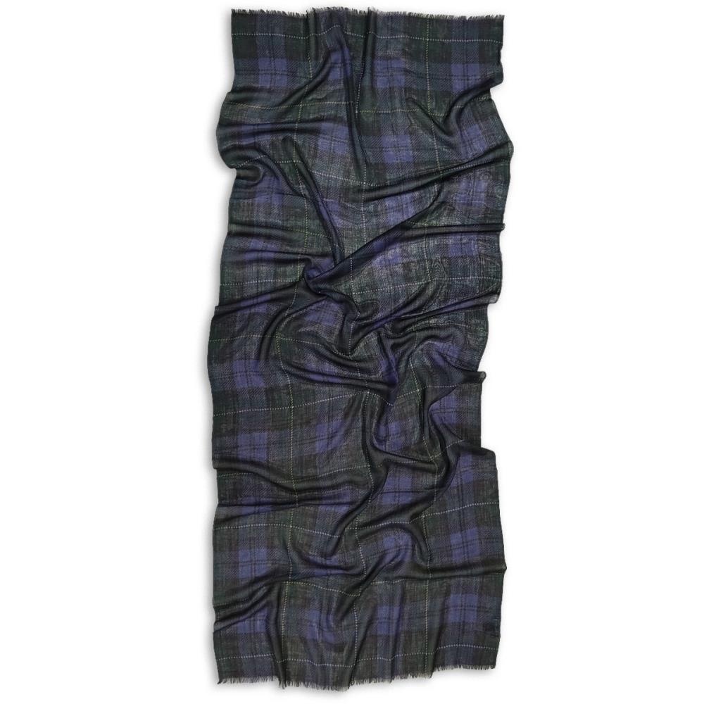 Herrenschal Windsor Blue-Green - 3