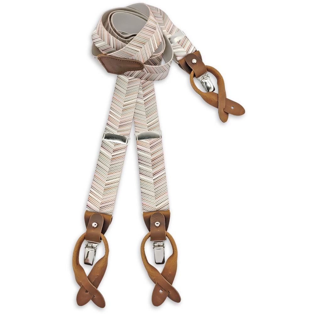 Hosenträger Chevron Dots - 1