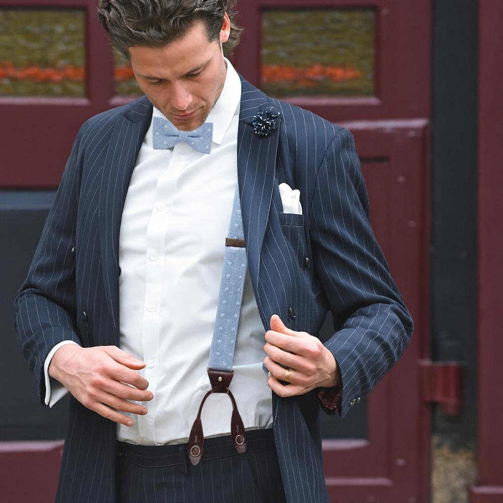 Hosenträger Combi Pack Bridal Blossom blau - 1