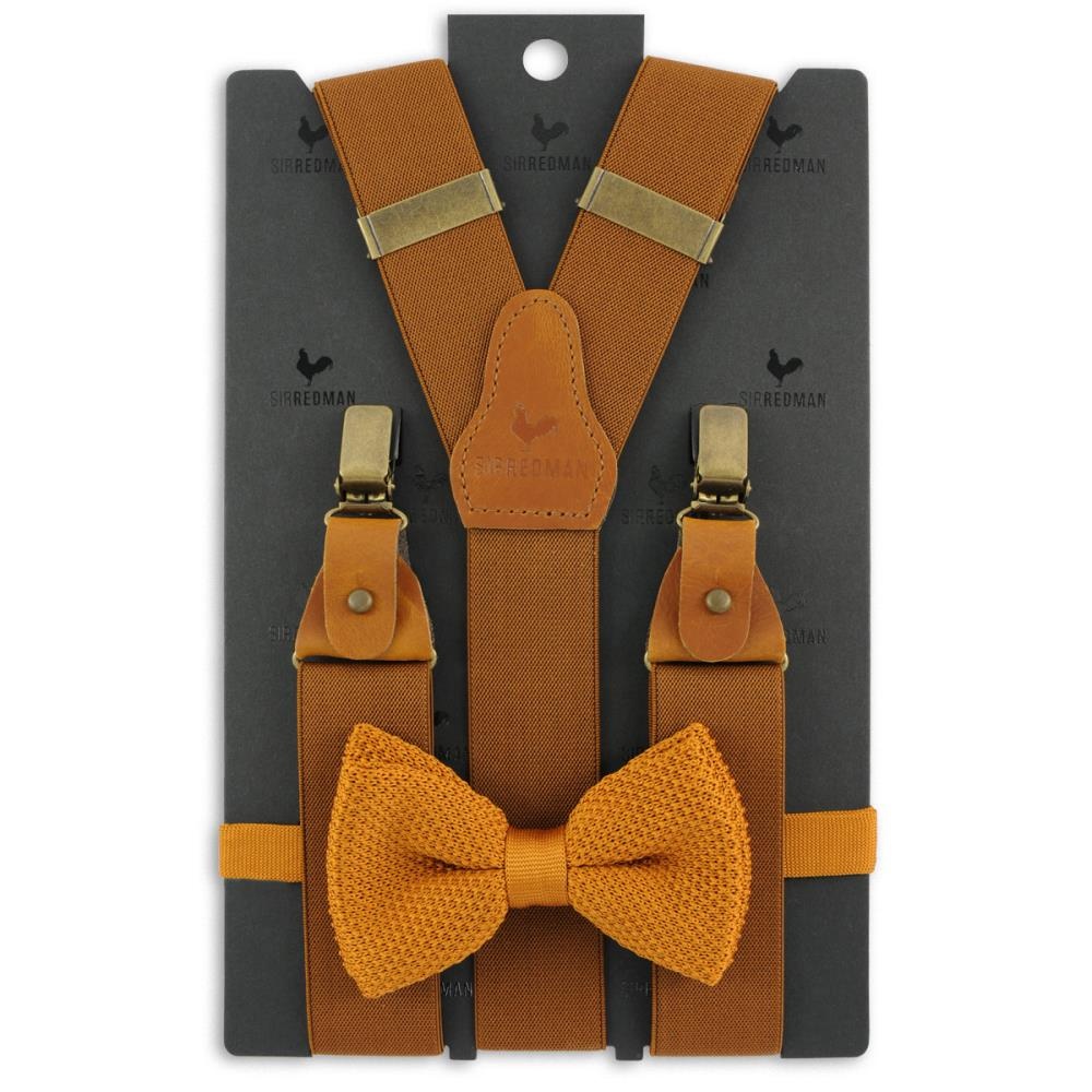 Hosenträger Combi Pack Correy Cognac - 1