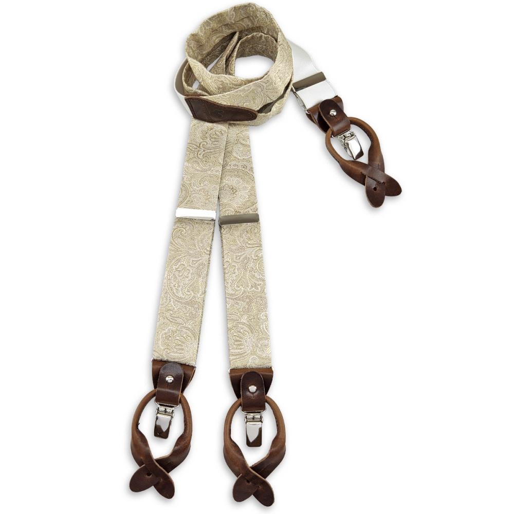Hosenträger Combi Pack Eternal Paisley Beige - 2