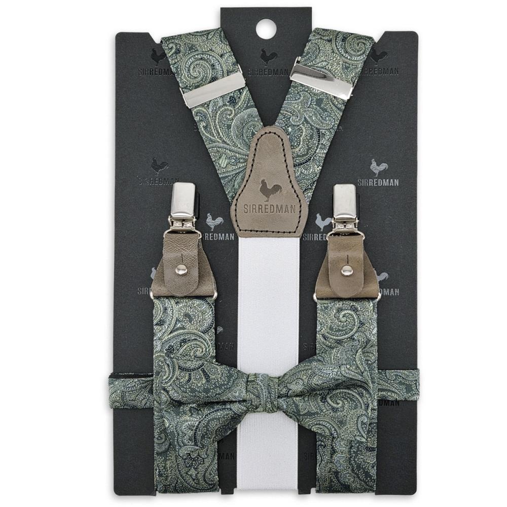 Hosenträger Combi Pack Eternal Paisley Green - 1