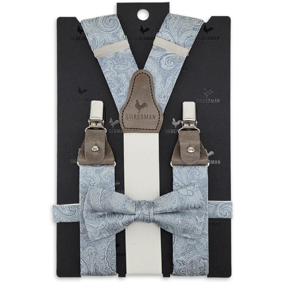 Hosenträger Combi Pack Eternal Paisley Light Blue - 1
