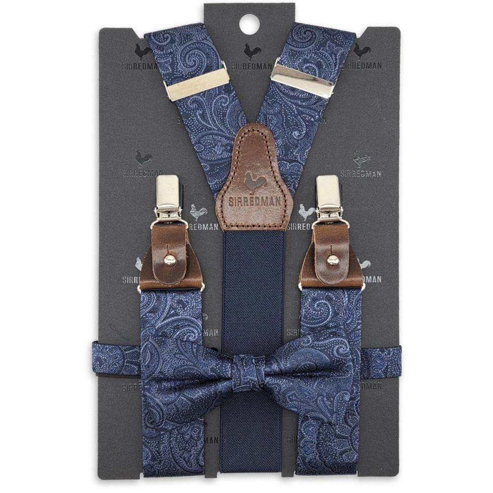 Hosenträger Combi Pack Eternal Paisley Navy - 1