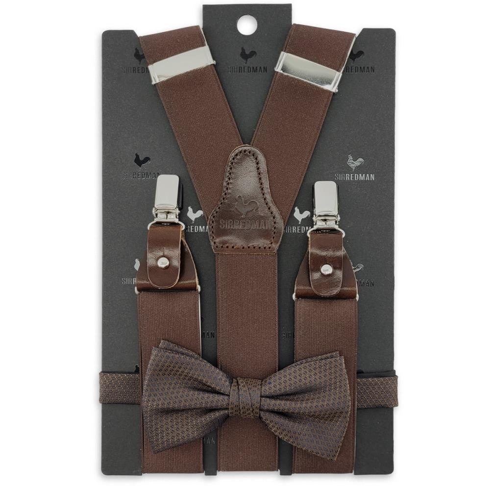 Hosenträger Combi Pack Majestic Mist Dark Brown - 1