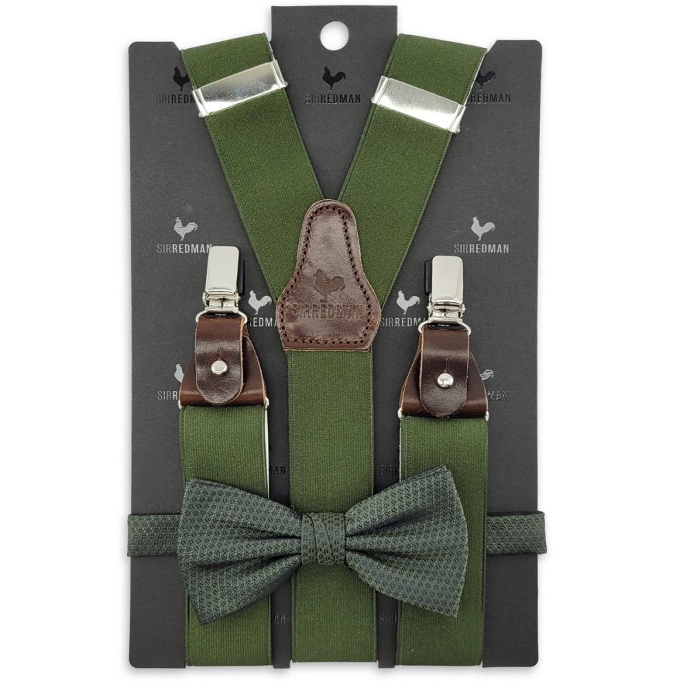Hosenträger Combi Pack Majestic Mist Dark Green - 1
