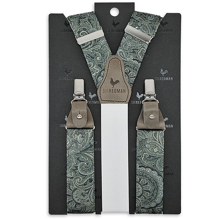 Hosenträger Eternal Paisley Green