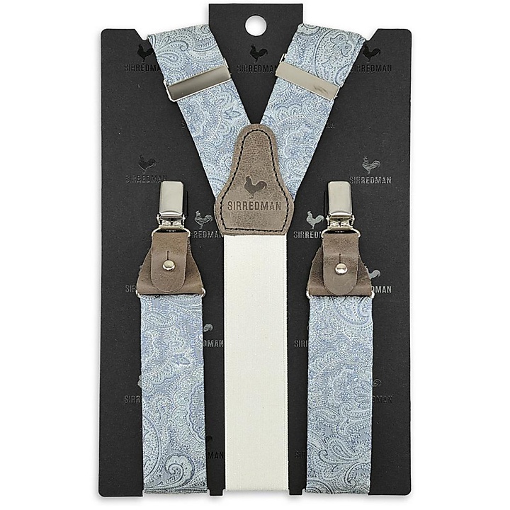 Hosenträger Eternal Paisley Light Blue