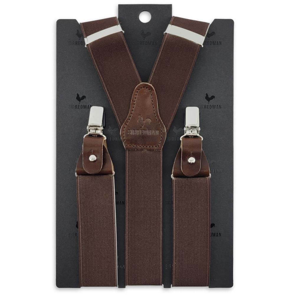Hosenträger Majestic Stretch Dark Brown - 2
