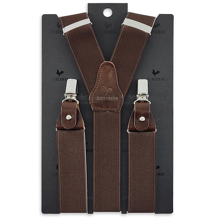 Hosenträger Majestic Stretch Dark Brown