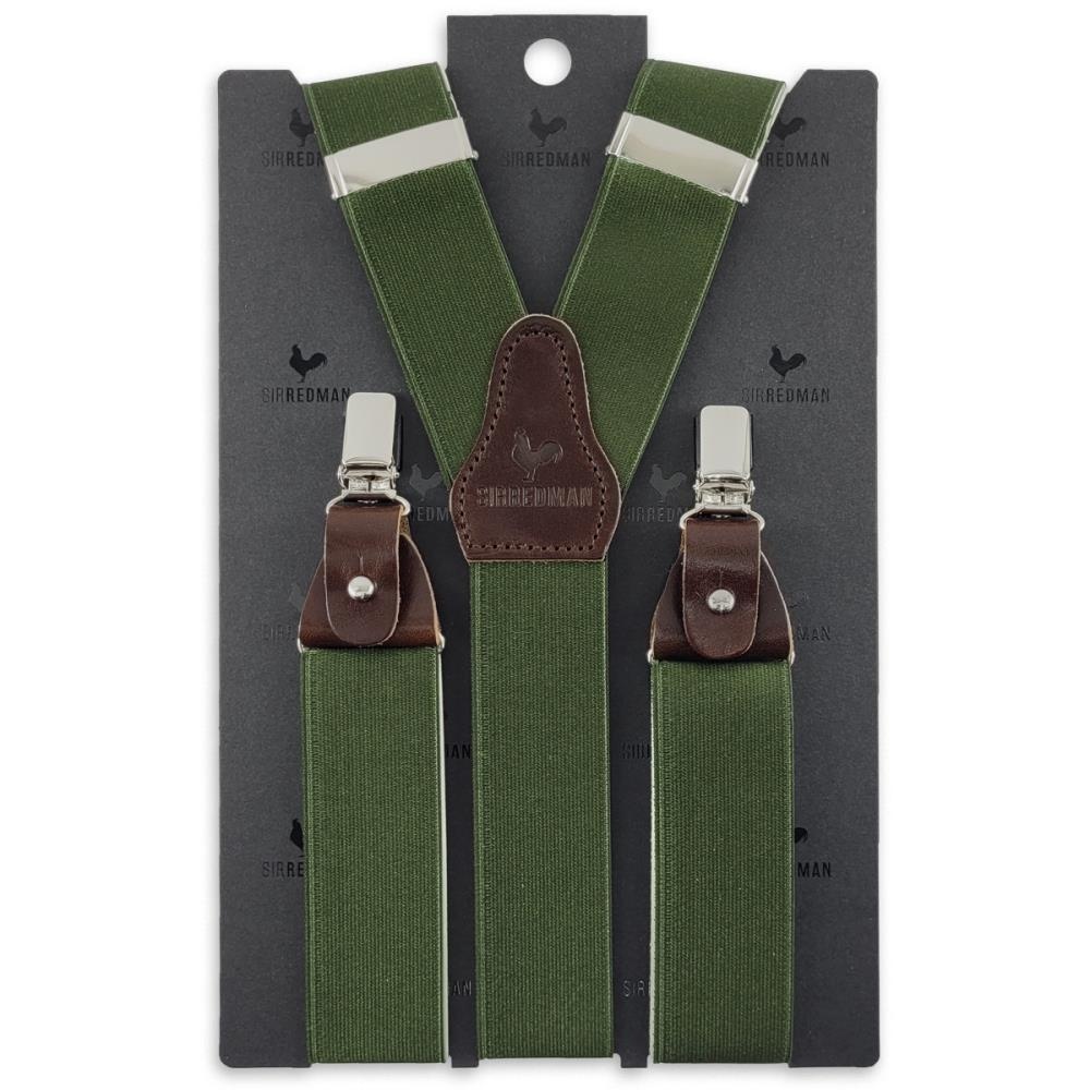 Hosenträger Majestic Stretch Dark Green - 2