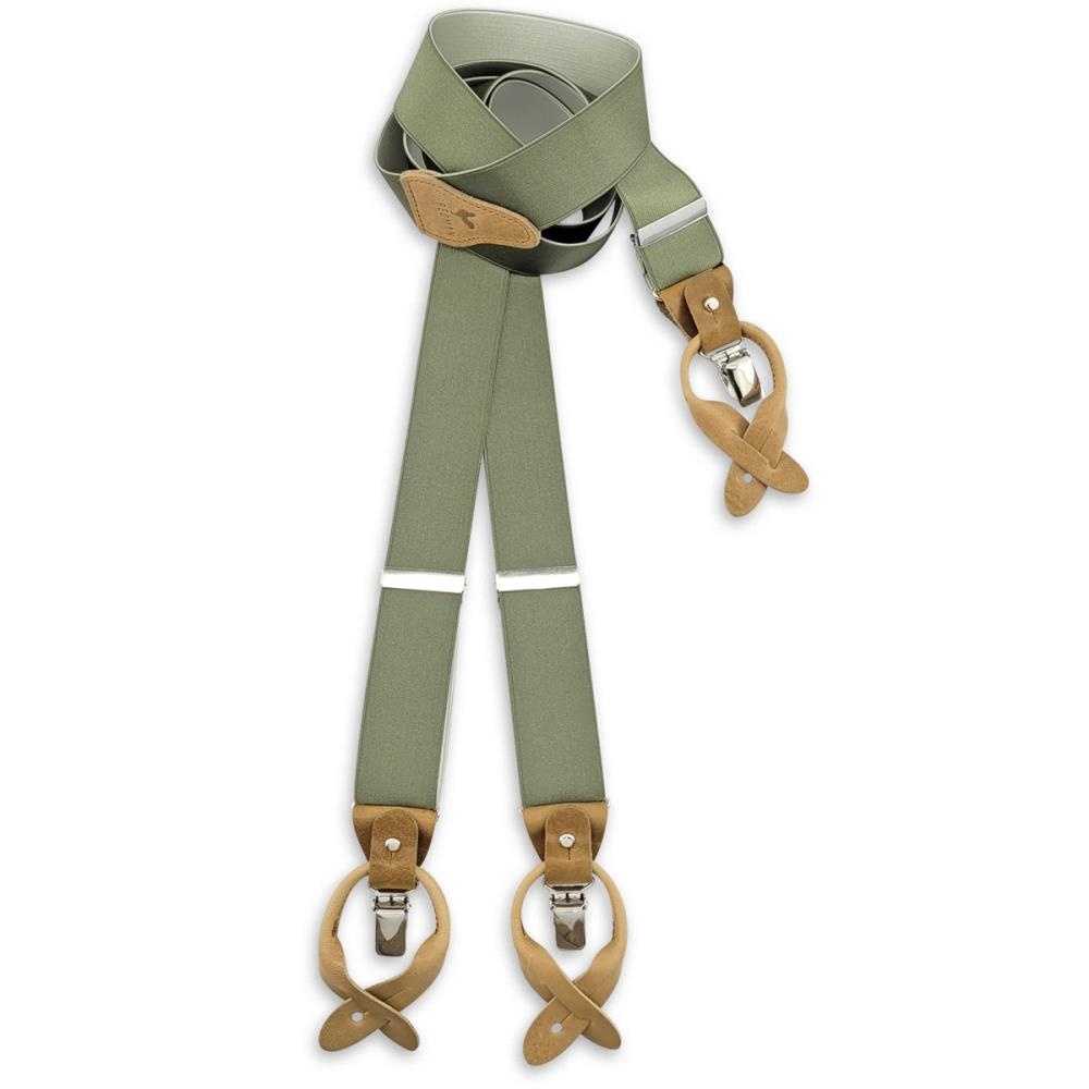 Hosenträger Majestic Stretch Pistachio Green - 1