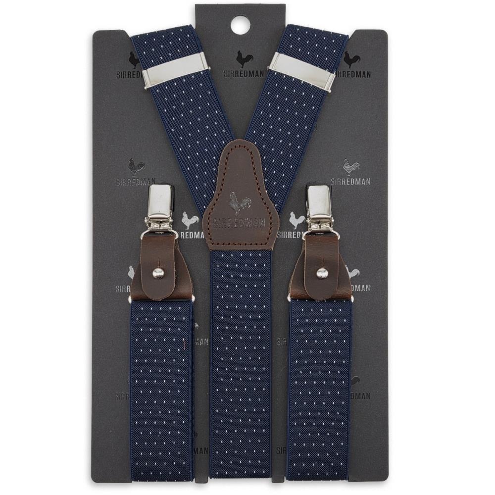 Hosenträger Mayfair Dots Navy - 2