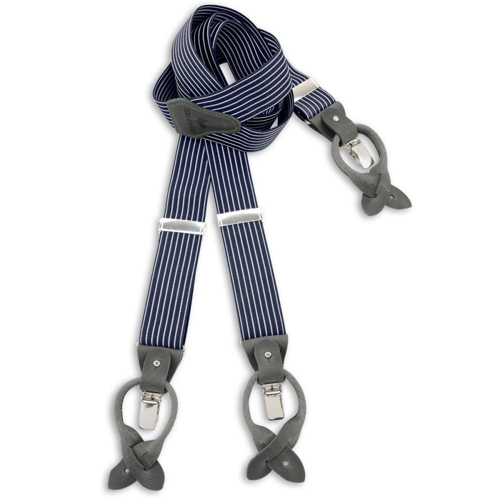 Hosenträger Striped Gent blue - 1