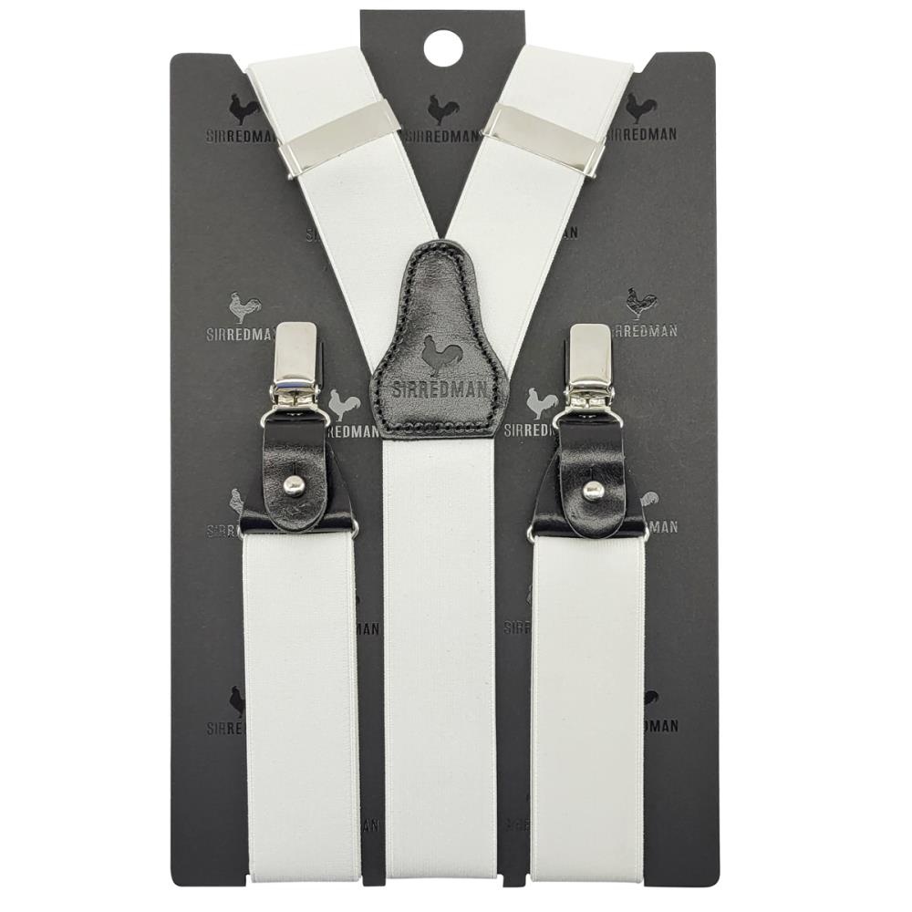 Hosenträger White Tie - 2