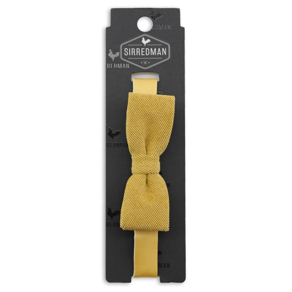 Kinderfliege Corduroy Senf - 3