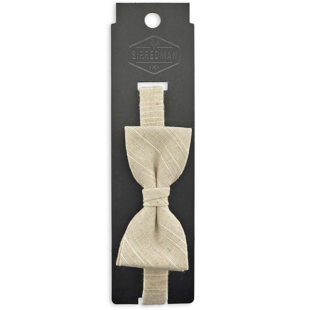 Kinderfliege Linen Love Beige - 2