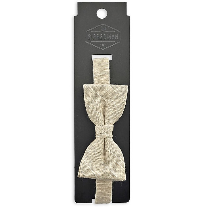 Kinderfliege Linen Love Beige