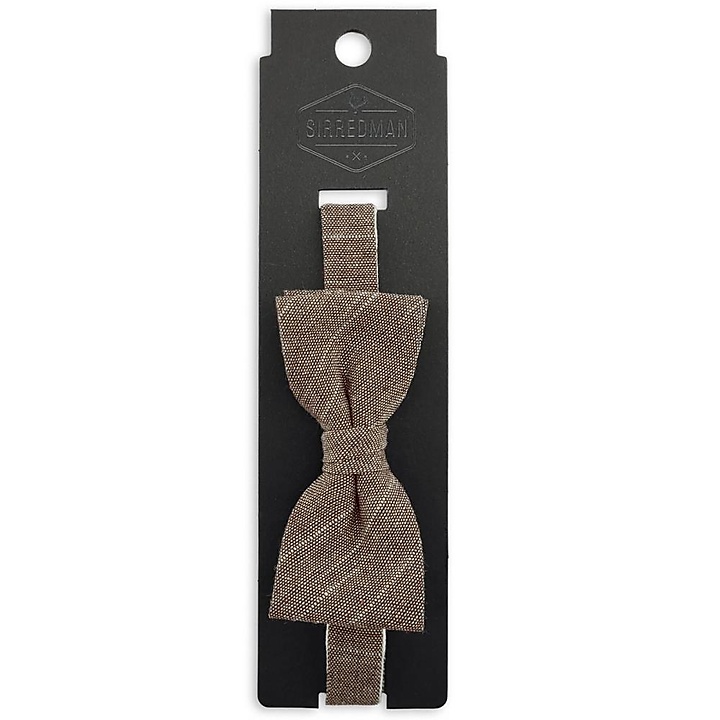 Kinderfliege Linen Love Brown