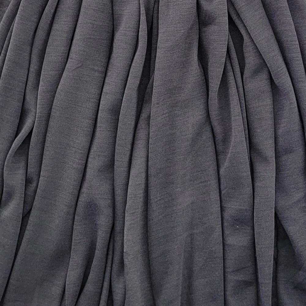 Kopftuch Polyester-Jersey einfarbig Anthrazit - 3