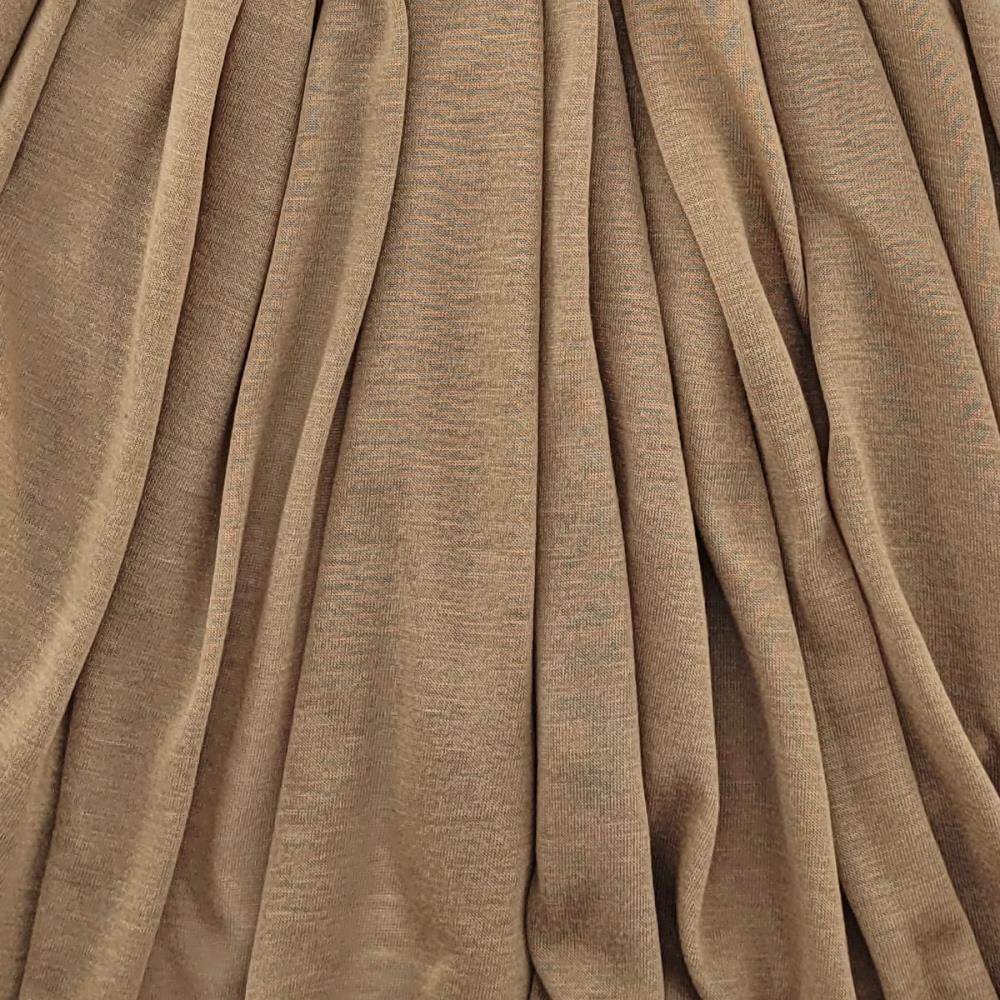 Kopftuch Polyester-Jersey einfarbig beige - 3