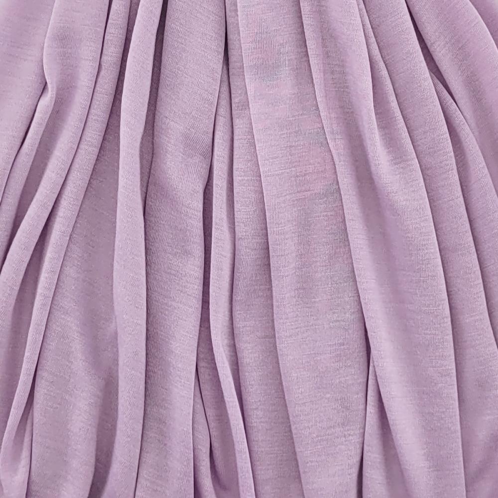 Kopftuch Polyester-Jersey einfarbig lila - 3