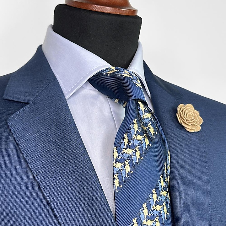 Krawatte Eagles blue