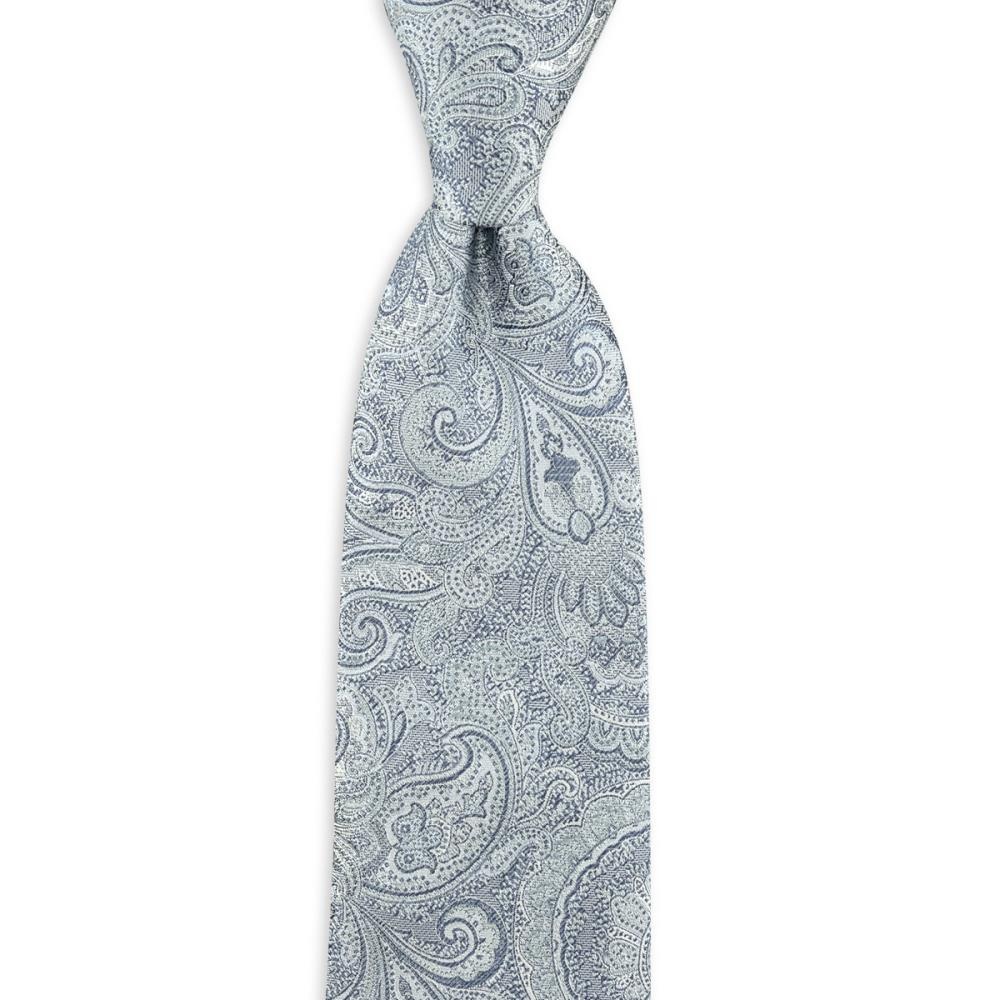 Krawatte Eternal Paisley Light Blue - 1