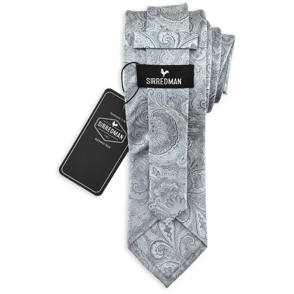 Krawatte Eternal Paisley Light Blue - 2