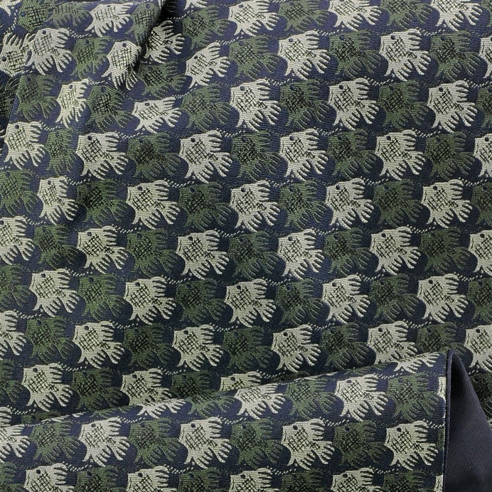 Krawatte Fish Birds green - 4