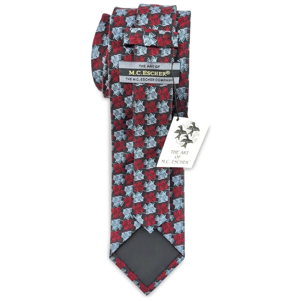 Krawatte Fish Birds red - 3