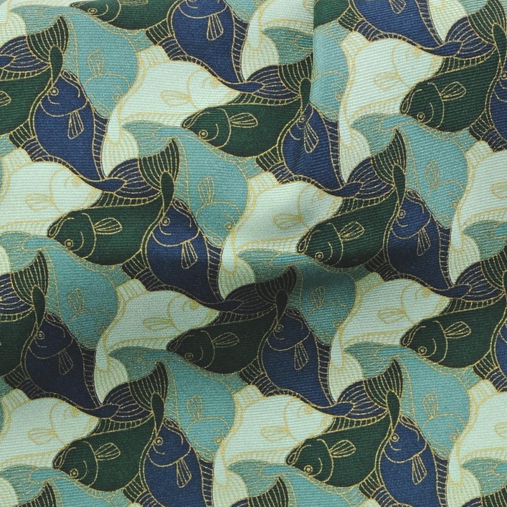Krawatte Fish green - 4