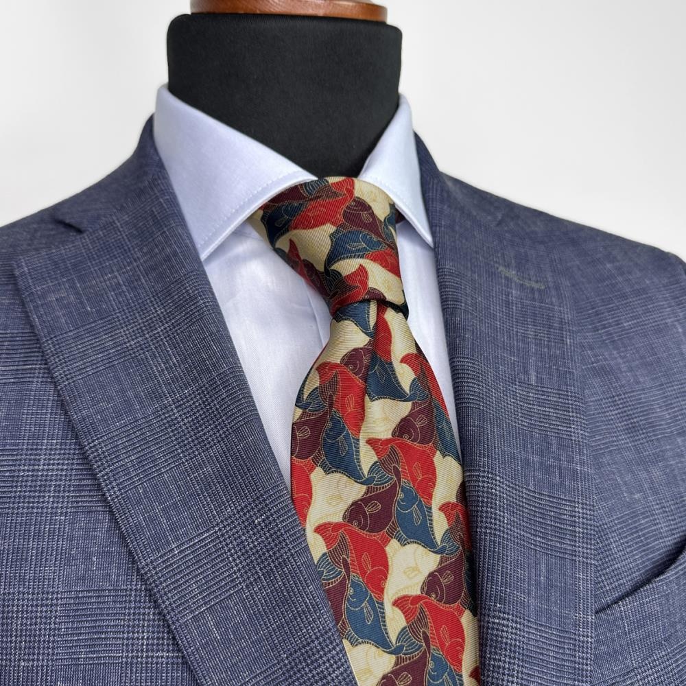 Krawatte Fish red - 1