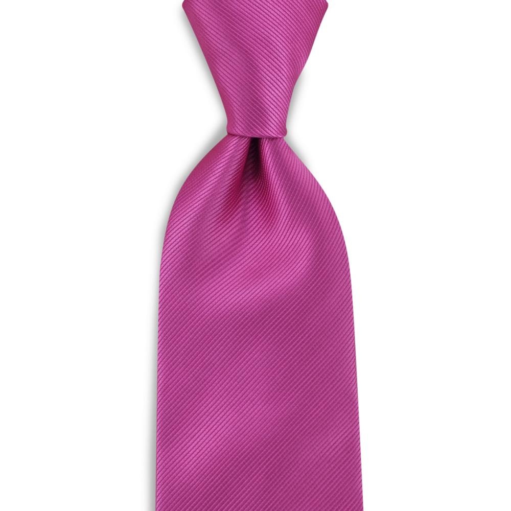 Krawatte fuchsie repp - 1