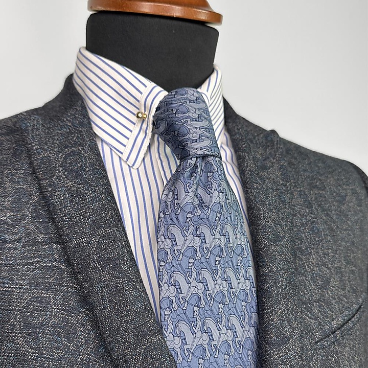 Krawatte Horseman blue