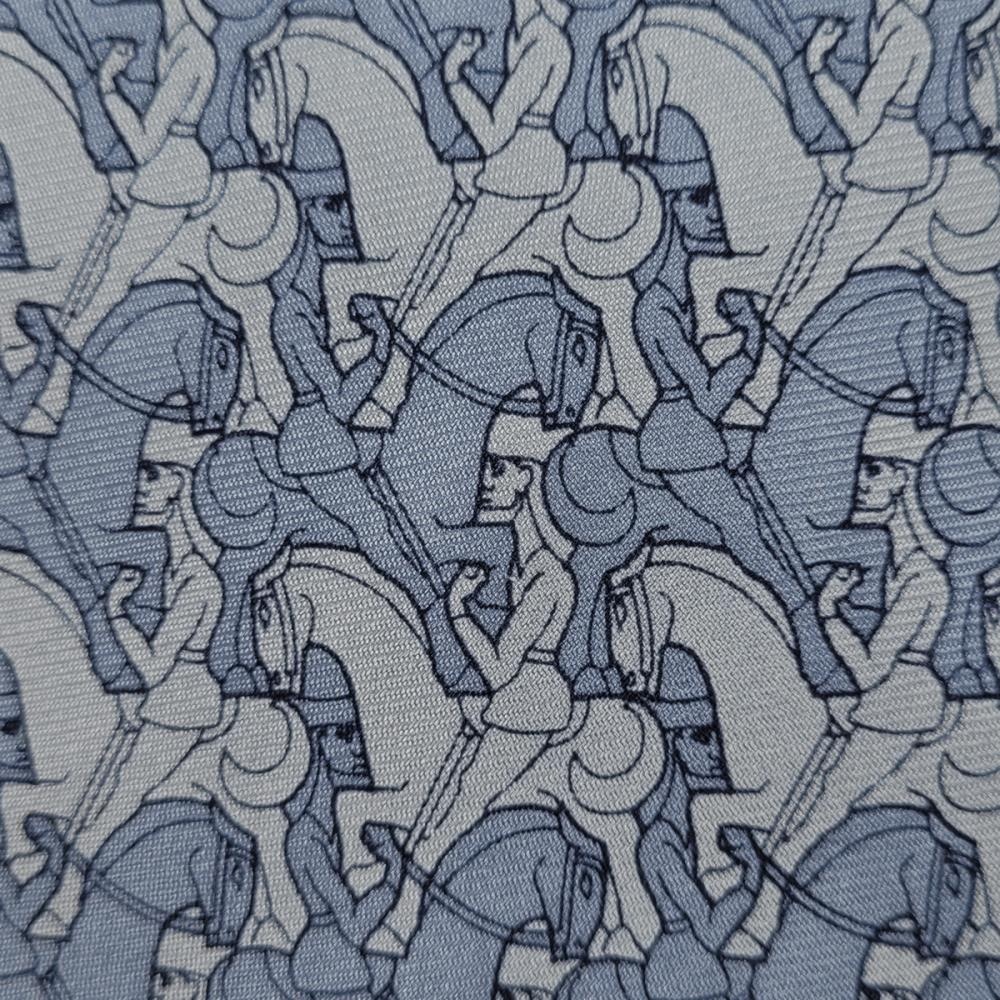 Krawatte Horseman blue - 4