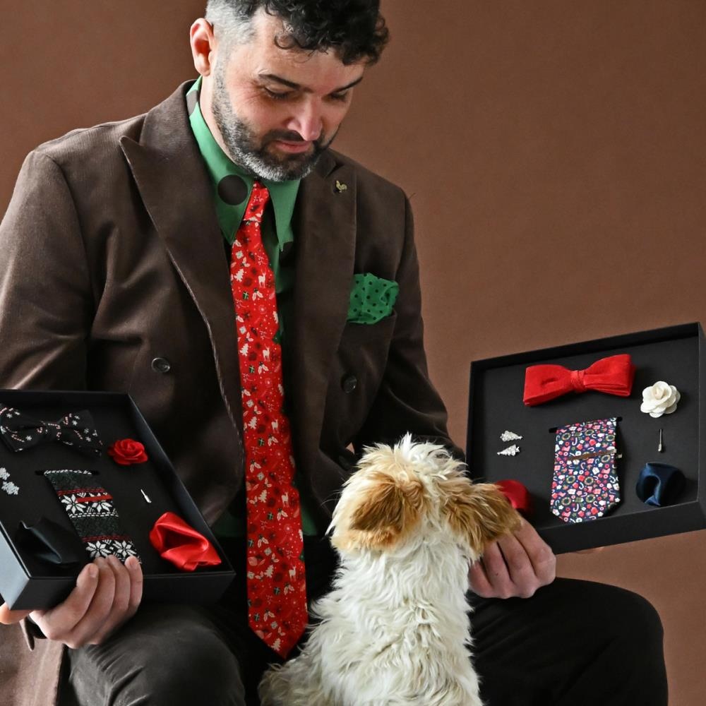 Krawatte It's Christmas Time - 4