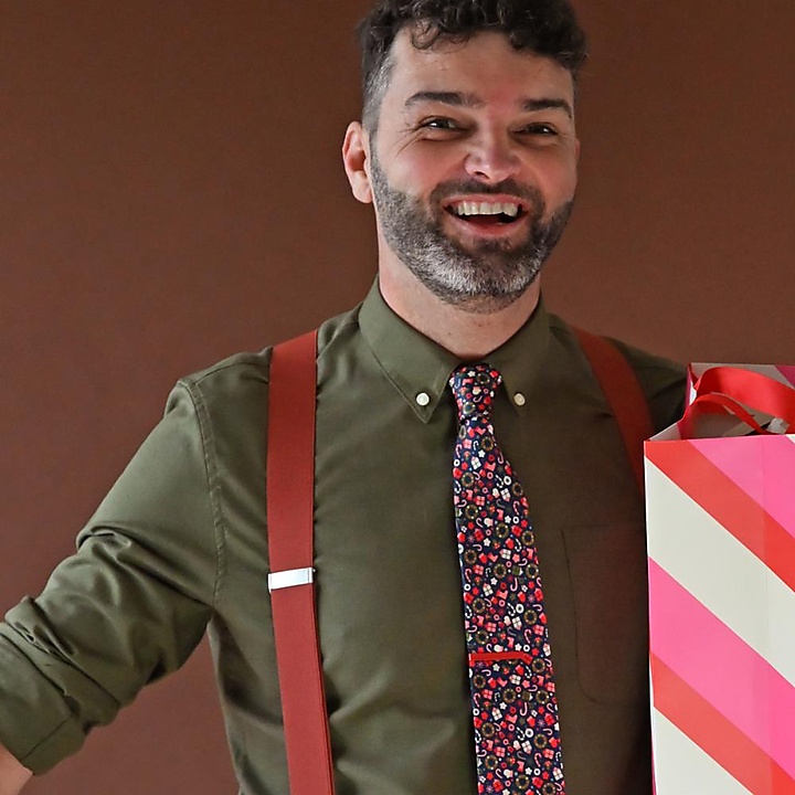 Krawatte It's Present Time