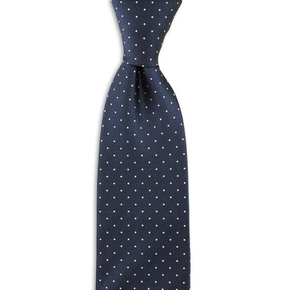 Krawatte Mayfair Dots Navy - 1