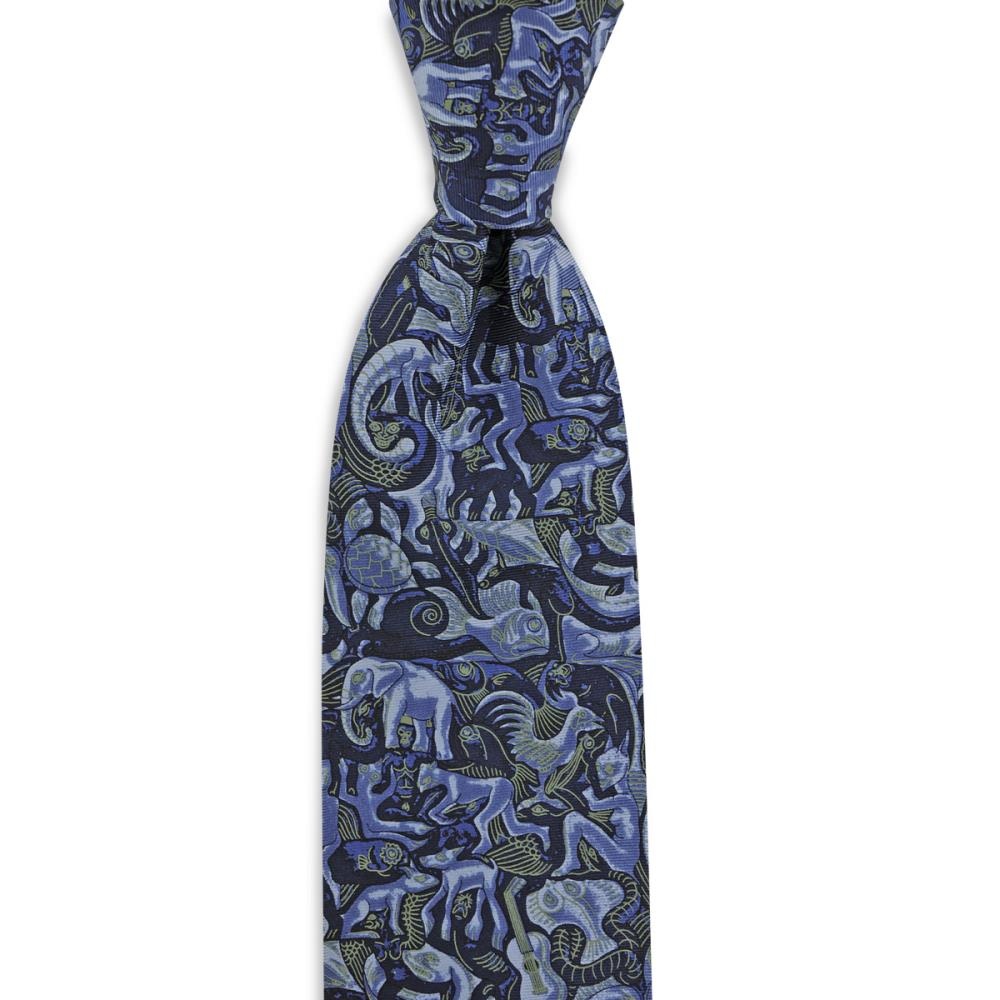 Krawatte Mozaic blue - 1