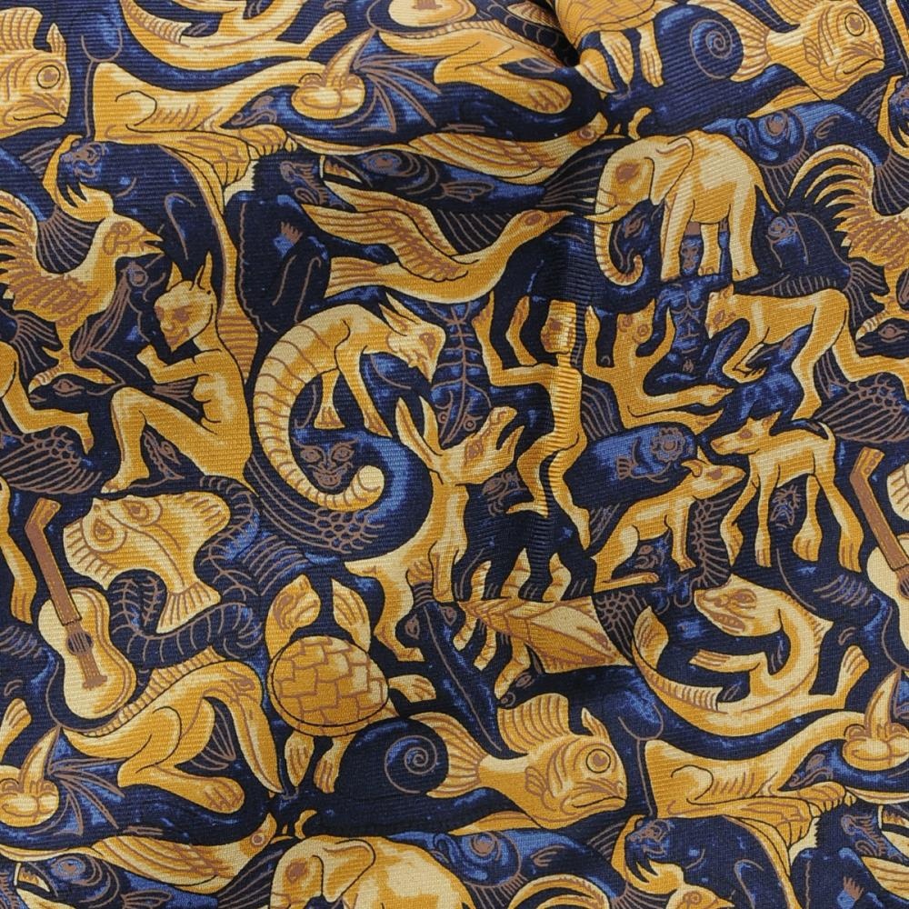 Krawatte Mozaic yellow - 4