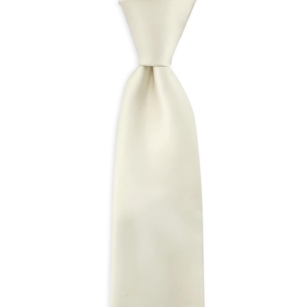 Krawatte Satin Grace Off-white - 2