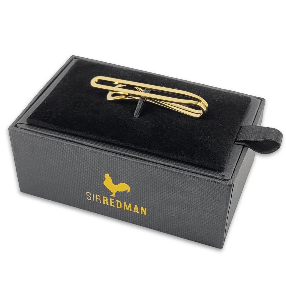 Krawattenadel Spacer gold - 2