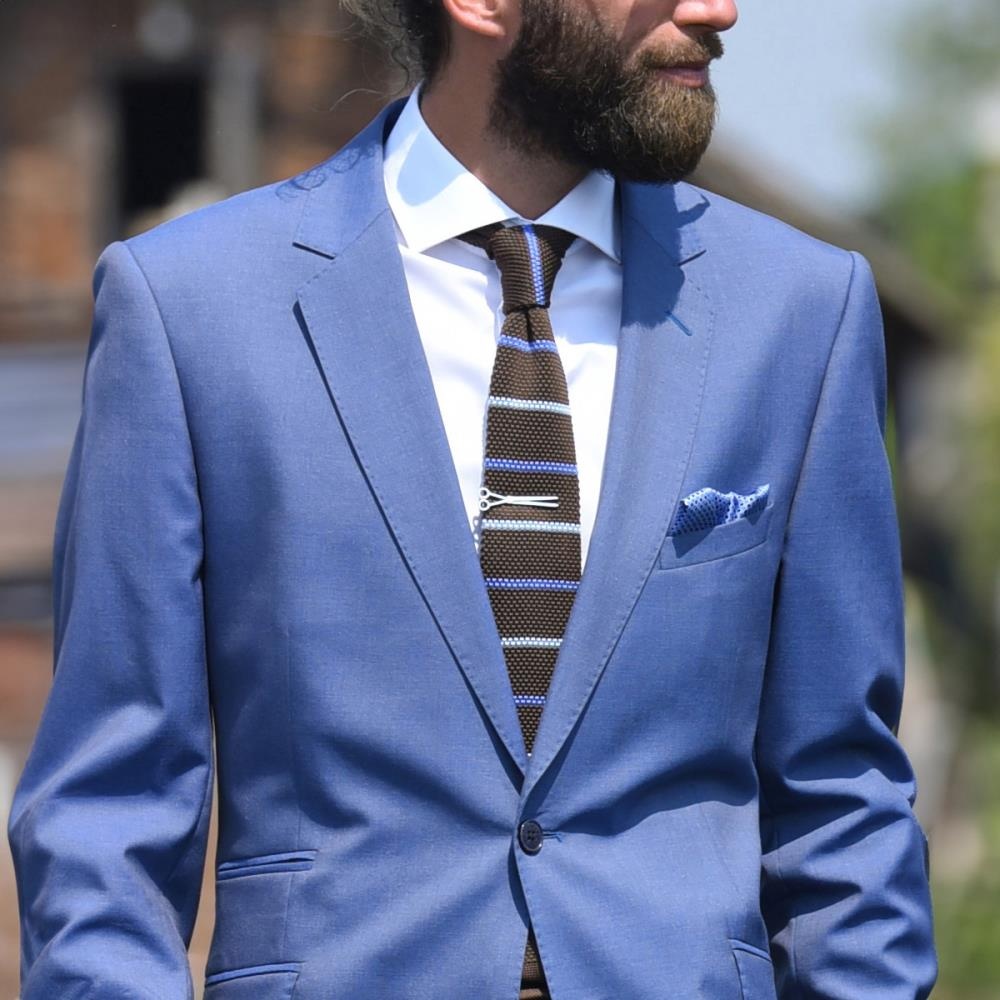 Krawattennadel Schere - 1