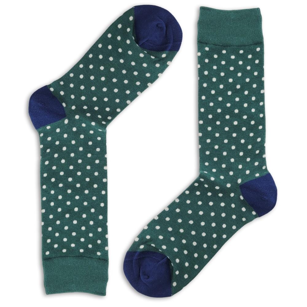 Lovely Socks Daily Dots grün - 1